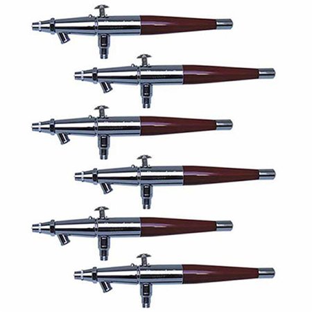 NEW COLOR 0.74 mm Double Action Airbrush with Medium Head for VL - Pack of 6, 6PK NE784206